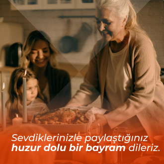 Teknolojinin keyfini sevdiklerinizle paylaştığınız mutlu bir bayram dileriz.